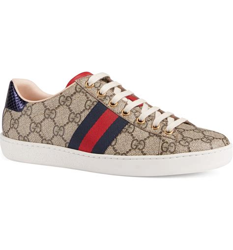 gucci new ace sneaker - women's|Gucci ace metallic snakeskin sneakers.